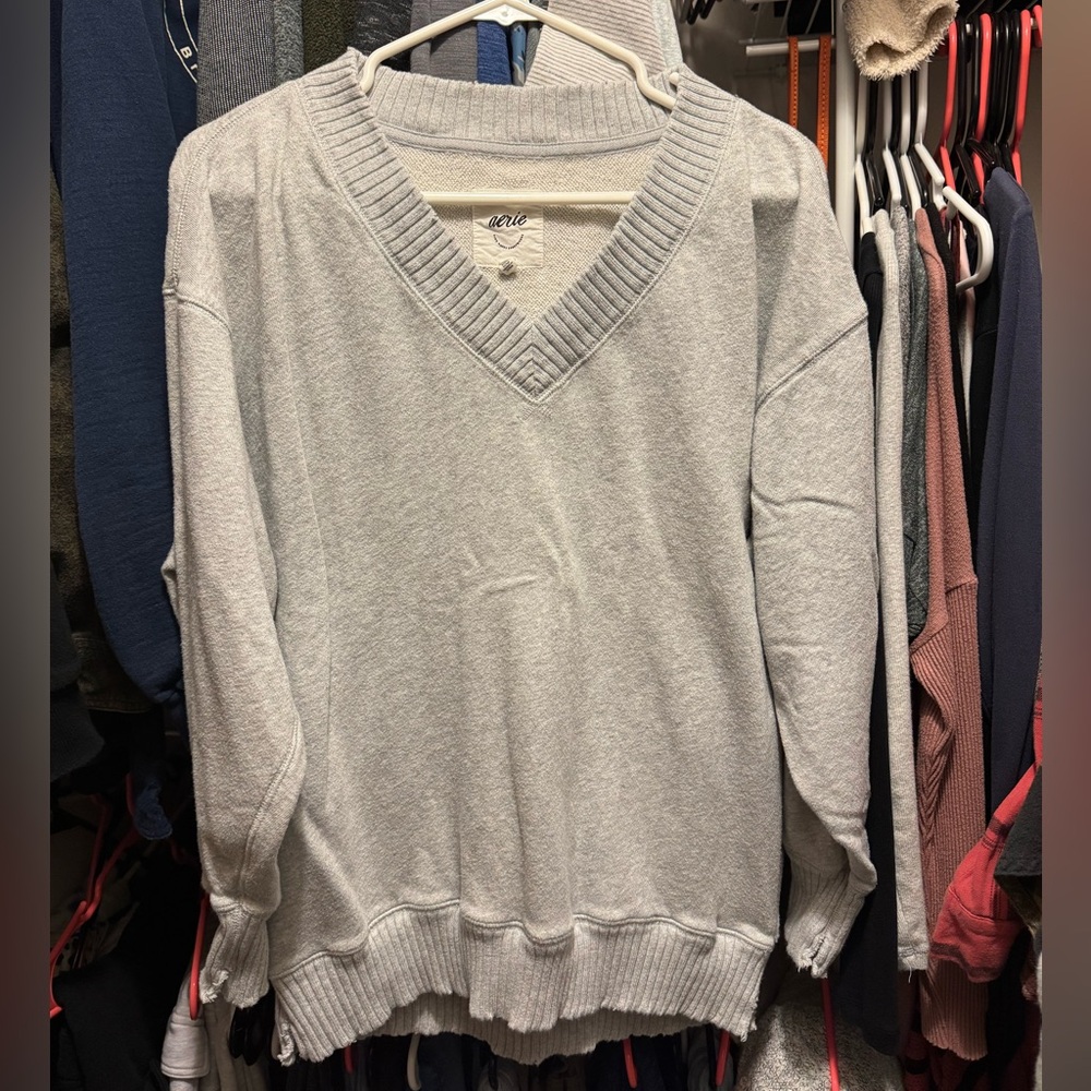AERIE oversized sweatshirt xxs